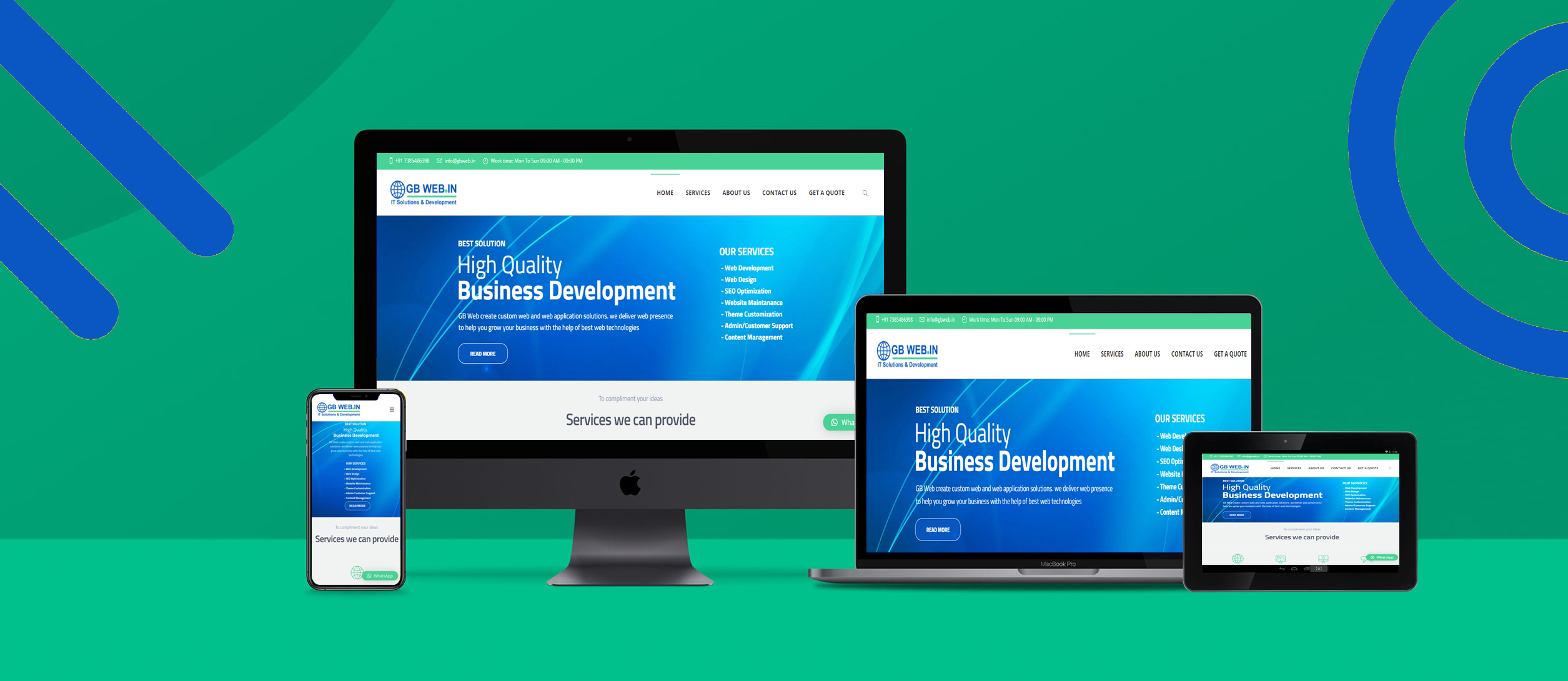 Responsive GB Web